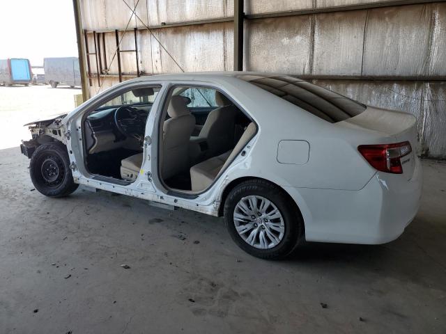 4T4BF1FK8ER397402 - 2014 TOYOTA CAMRY L WHITE photo 2