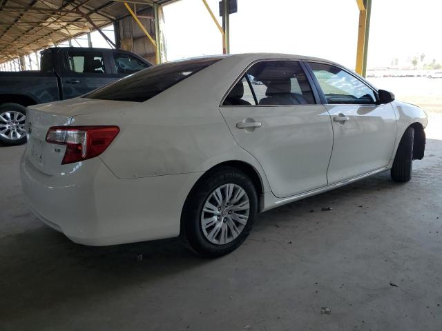 4T4BF1FK8ER397402 - 2014 TOYOTA CAMRY L WHITE photo 3