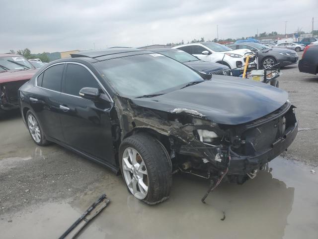 1N4AA5AP1EC493189 - 2014 NISSAN MAXIMA S BLACK photo 4