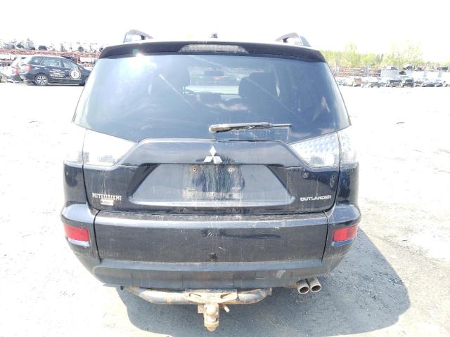 JA4JT3AX0BU609376 - 2011 MITSUBISHI OUTLANDER SE BLACK photo 6