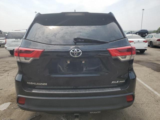 5TDJZRFHXJS523178 - 2018 TOYOTA HIGHLANDER SE BLACK photo 6