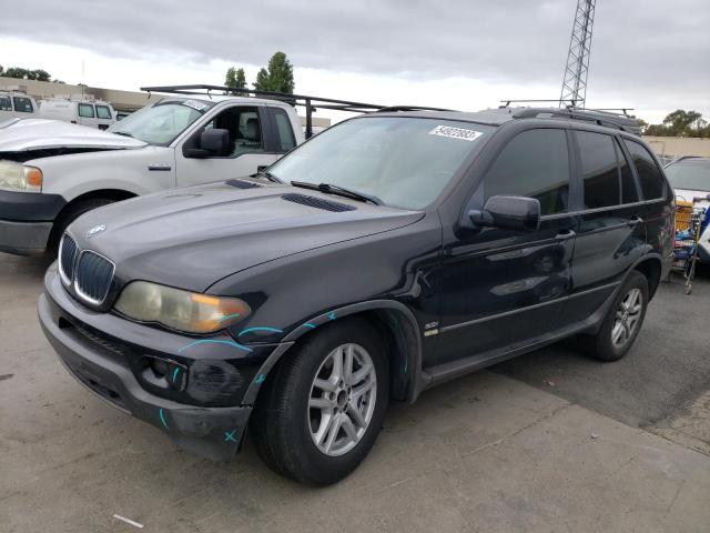 5UXFA135X4LU31212 - 2004 BMW X5 3.0I BLACK photo 1