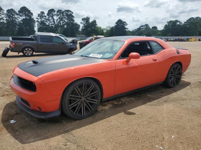 2C3CDZFJ9MH530589 - 2021 DODGE CHALLENGER R/T SCAT PACK ORANGE photo 1