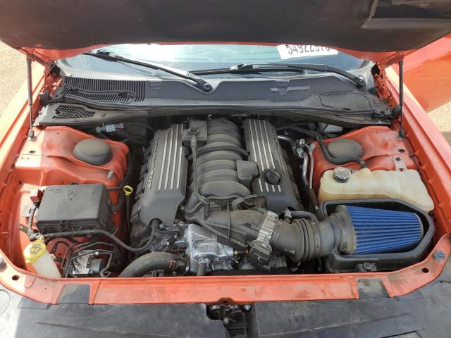 2C3CDZFJ9MH530589 - 2021 DODGE CHALLENGER R/T SCAT PACK ORANGE photo 11