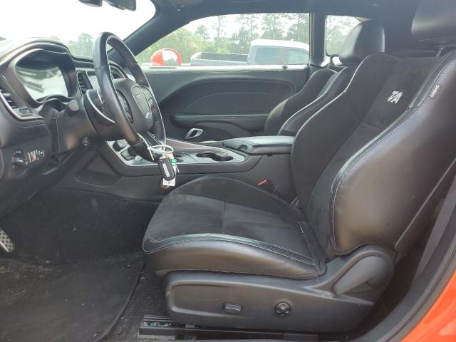 2C3CDZFJ9MH530589 - 2021 DODGE CHALLENGER R/T SCAT PACK ORANGE photo 7