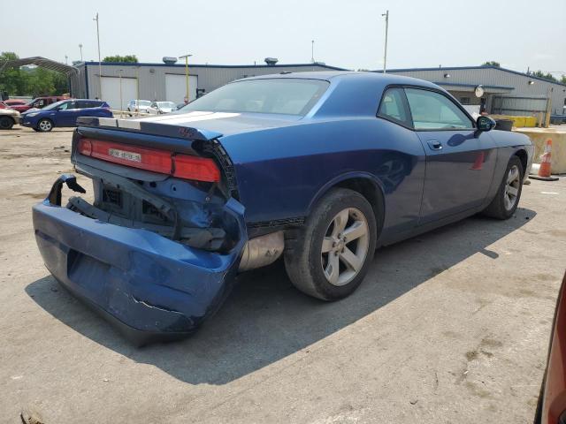 2B3CJ4DV3AH189975 - 2010 DODGE CHALLENGER SE BLUE photo 3