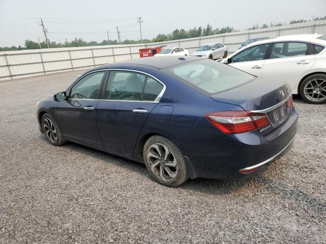 1HGCR2F81GA801277 - 2016 HONDA ACCORD EXL BLUE photo 2