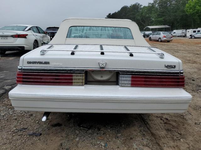 1C3BC55D2EG203015 - 1984 CHRYSLER LEBARON 白色 照片 6