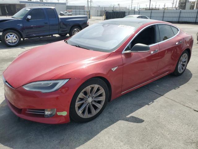5YJSA1E20GF144066 - 2016 TESLA MODEL S 红色 照片 1