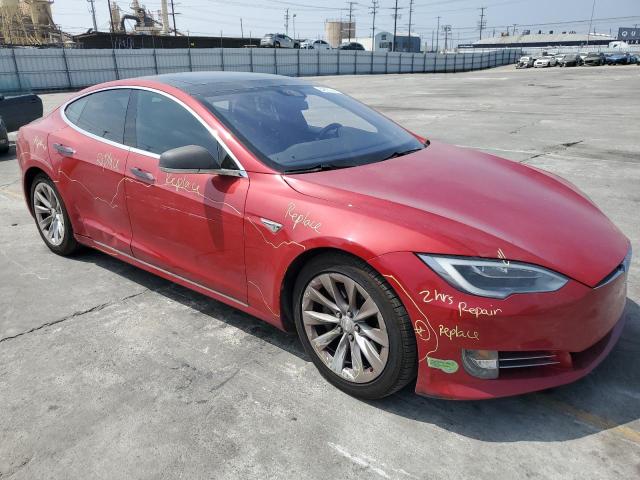 5YJSA1E20GF144066 - 2016 TESLA MODEL S 红色 照片 4