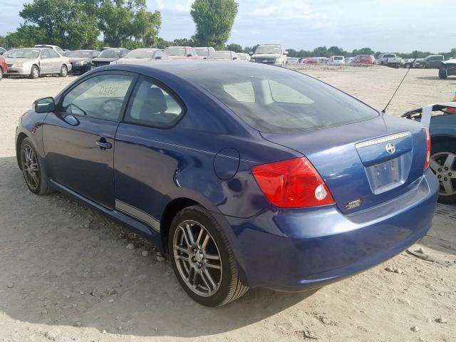 JTKDE177350050810 - 2005 TOYOTA SCION TC Mavi foto 3