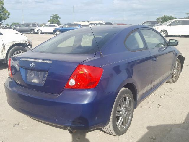 JTKDE177350050810 - 2005 TOYOTA SCION TC Mavi foto 4