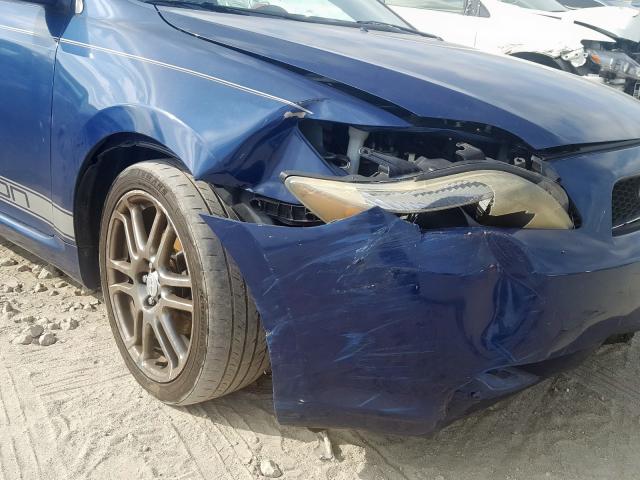 JTKDE177350050810 - 2005 TOYOTA SCION TC Mavi foto 9