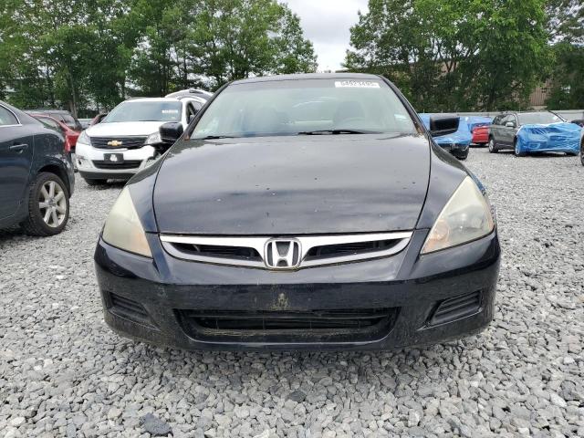 1HGCM56897A079380 - 2007 HONDA ACCORD EX Schwarz Foto 5