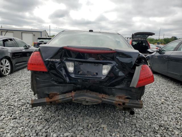 1HGCM56897A079380 - 2007 HONDA ACCORD EX Schwarz Foto 6
