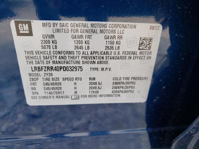 LRBFZRR40PD032975 - 2023 BUICK ENVISION AVENIR BLUE photo 13