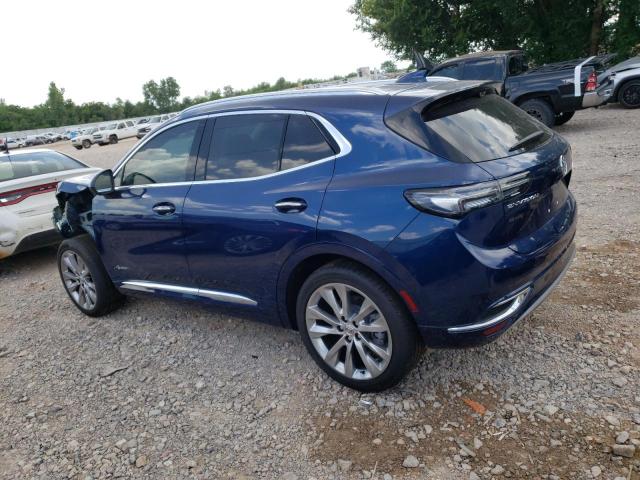 LRBFZRR40PD032975 - 2023 BUICK ENVISION AVENIR BLUE photo 2