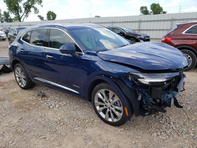 LRBFZRR40PD032975 - 2023 BUICK ENVISION AVENIR BLUE photo 4
