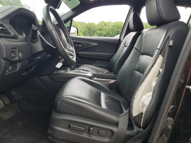 5FNYF7H56KB007436 - 2019 HONDA PASSPORT EXL أسود صورة 7