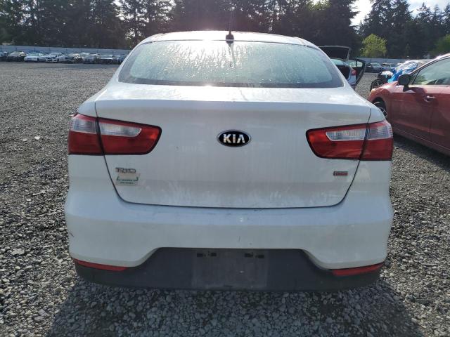 KNADM4A37H6072499 - 2017 KIA RIO LX WHITE photo 6