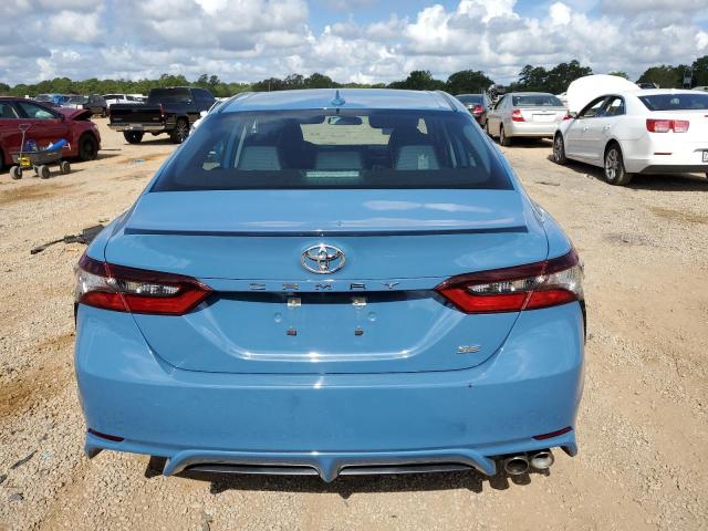 4T1G11AK6PU098581 - 2023 TOYOTA CAMRY SE NIGHT SHADE BLUE photo 6