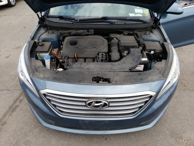 5NPE24AF2FH041364 - 2015 HYUNDAI SONATA SE BLUE photo 11