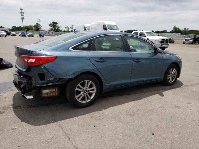 5NPE24AF2FH041364 - 2015 HYUNDAI SONATA SE BLUE photo 3