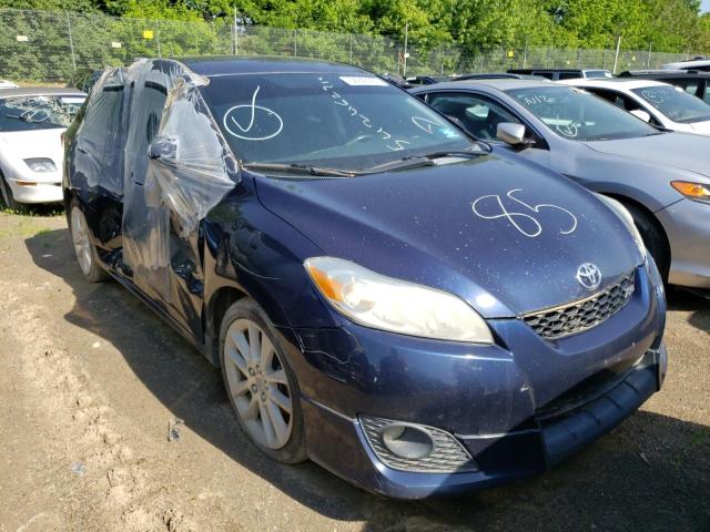 2T1GE40E29C005707 - 2009 TOYOTA MATRIX XRS BLUE photo 1