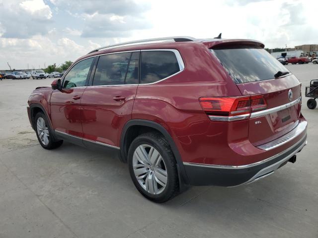 1V2NR2CA7JC535336 - 2018 VOLKSWAGEN ATLAS SEL PREMIUM RED photo 2