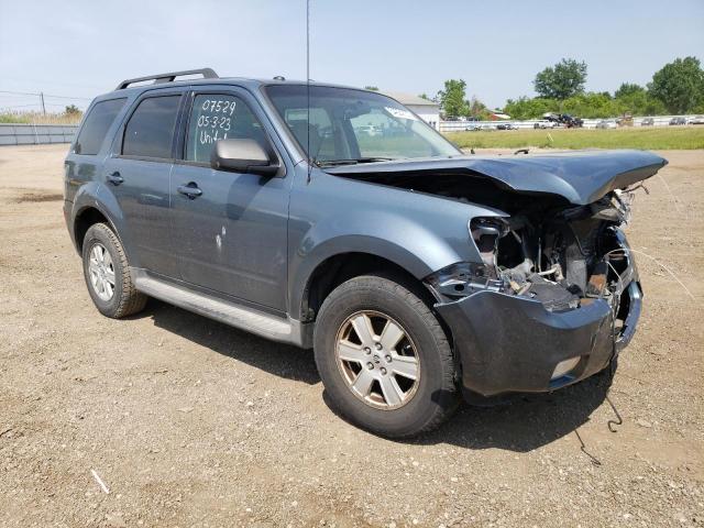 4M2CN9BG7AKJ06989 - 2010 MERCURY MARINER BLUE photo 4