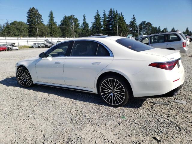 W1K6G7GB6MA047190 - 2021 MERCEDES-BENZ S 580 4MATIC WHITE photo 2