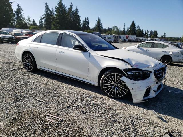 W1K6G7GB6MA047190 - 2021 MERCEDES-BENZ S 580 4MATIC WHITE photo 4