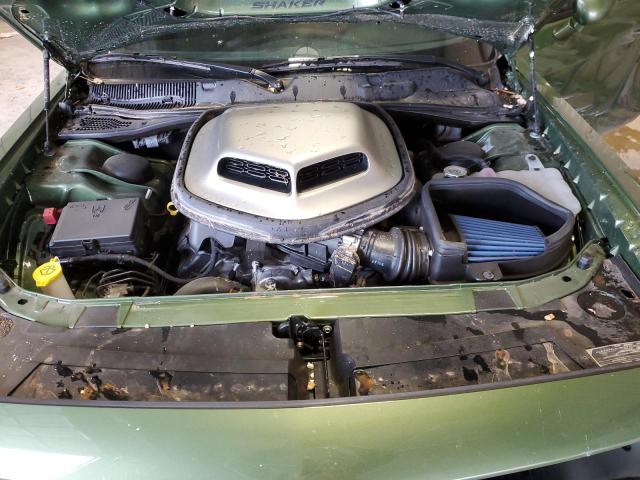 2C3CDZFJ7PH590729 - 2023 DODGE CHALLENGER R/T SCAT PACK GREEN photo 11