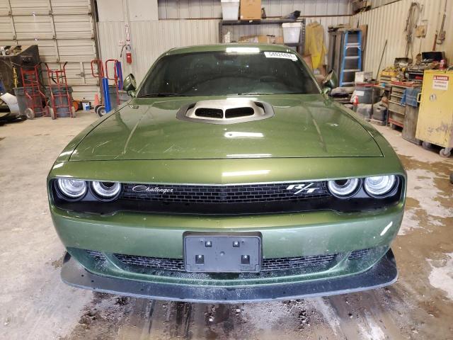 2C3CDZFJ7PH590729 - 2023 DODGE CHALLENGER R/T SCAT PACK GREEN photo 5