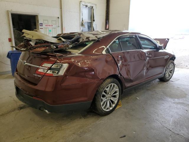 1FAHP2F82FG162516 - 2015 FORD TAURUS LIMITED BURGUNDY photo 3