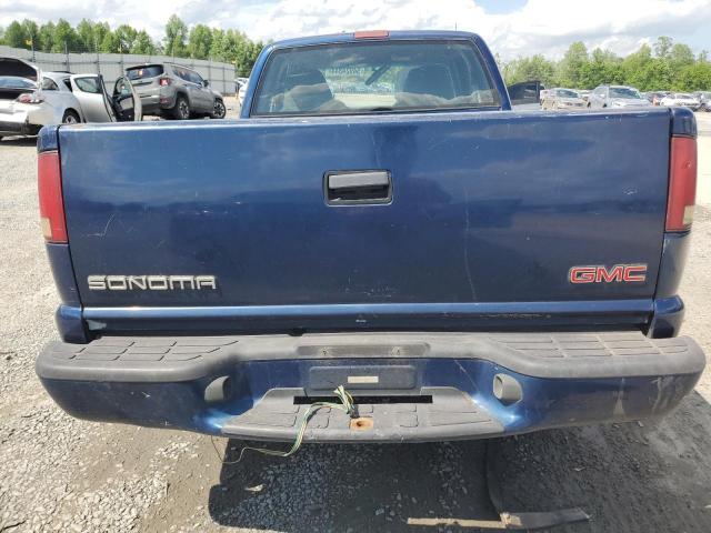 1GCCS19W1YK198043 - 2000 CHEVROLET S TRUCK S10 BLUE photo 6