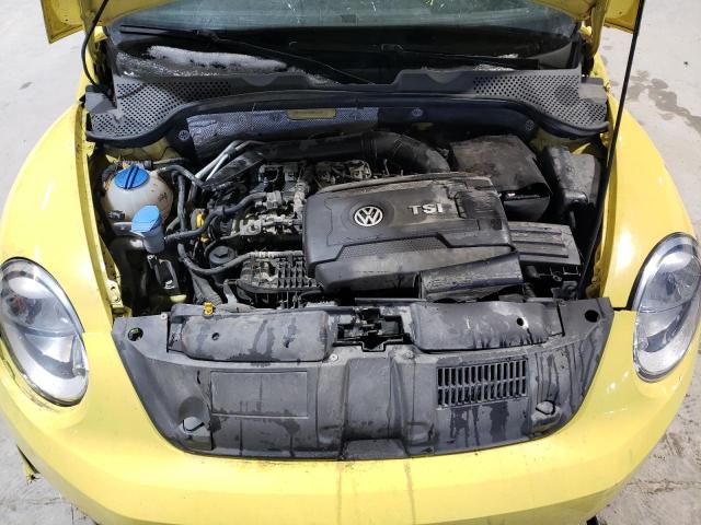 3VWJ17AT0EM664657 - 2014 VOLKSWAGEN BEETLE YELLOW photo 12