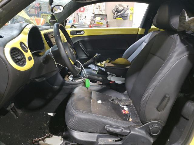 3VWJ17AT0EM664657 - 2014 VOLKSWAGEN BEETLE YELLOW photo 7