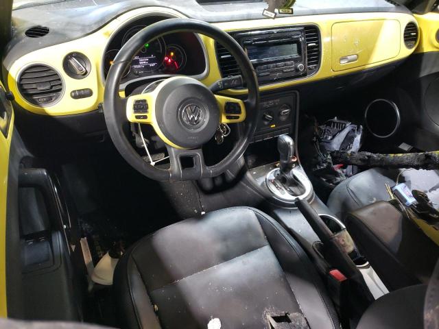 3VWJ17AT0EM664657 - 2014 VOLKSWAGEN BEETLE YELLOW photo 8