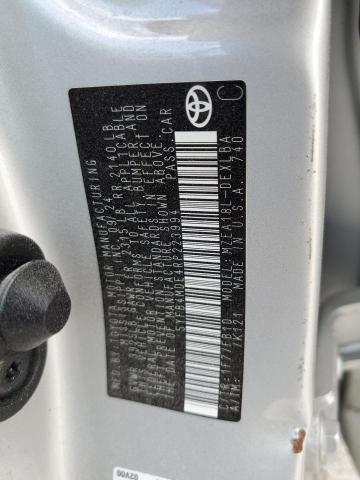 5YFB4MDE4RP223994 - 2024 TOYOTA COROLLA LE SILVER photo 13