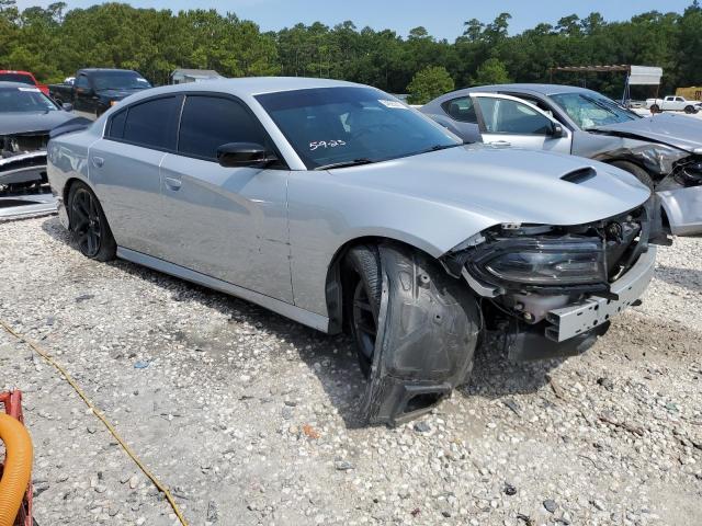 2C3CDXHG1KH650910 - 2019 DODGE CHARGER GT SILVER photo 4