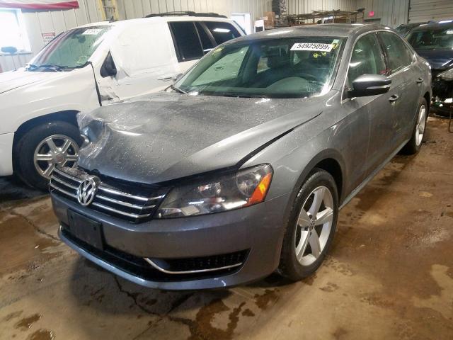 1VWBS7A33EC088937 - 2014 VOLKSWAGEN PASSAT SE  photo 2