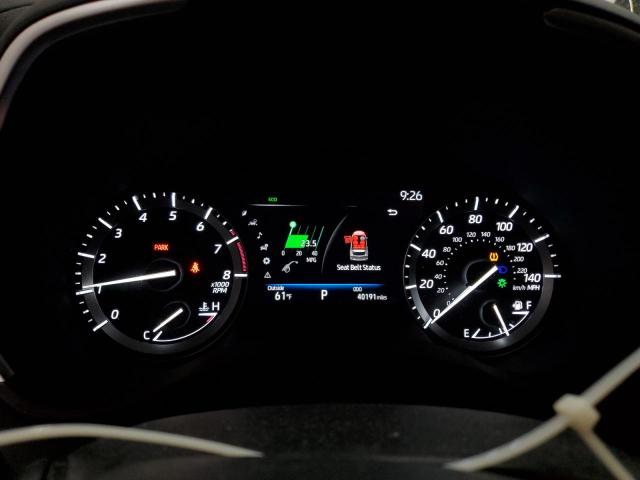 5TDGZRBH1LS047325 - 2020 TOYOTA HIGHLANDER XLE BLUE photo 9