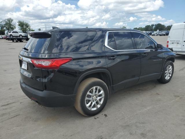 1GNERFKW1MJ136824 - 2021 CHEVROLET TRAVERSE LS BLACK photo 3