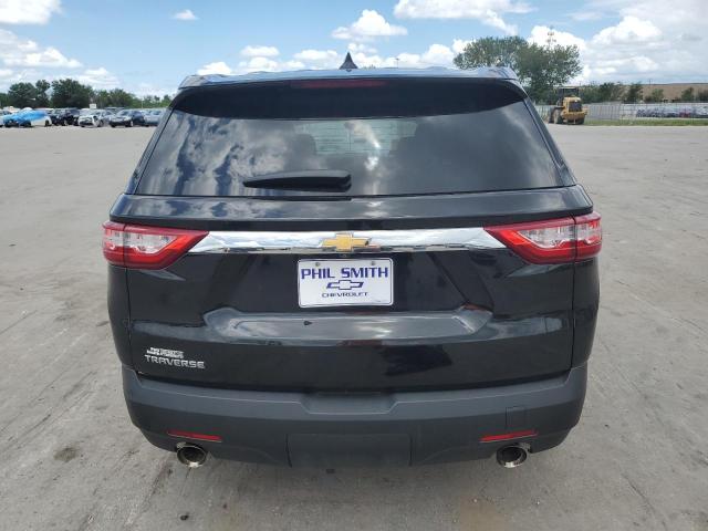 1GNERFKW1MJ136824 - 2021 CHEVROLET TRAVERSE LS BLACK photo 6