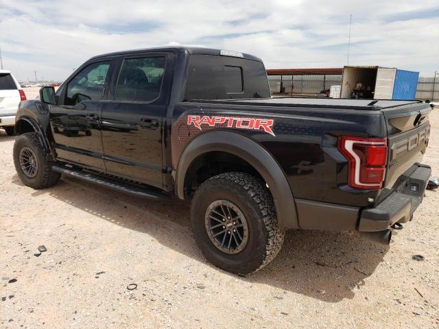 1FTFW1RG5LFC66369 - 2020 FORD F150 RAPTOR BLACK photo 2