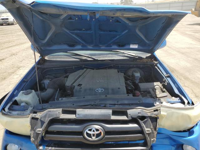 5TETU62N97Z388496 - 2007 TOYOTA TACOMA PRERUNNER ACCESS CAB BLUE photo 11