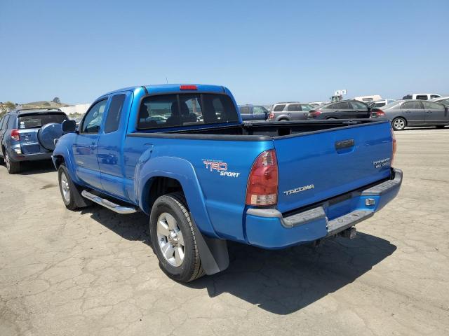 5TETU62N97Z388496 - 2007 TOYOTA TACOMA PRERUNNER ACCESS CAB BLUE photo 2