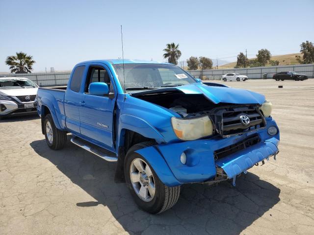 5TETU62N97Z388496 - 2007 TOYOTA TACOMA PRERUNNER ACCESS CAB BLUE photo 4