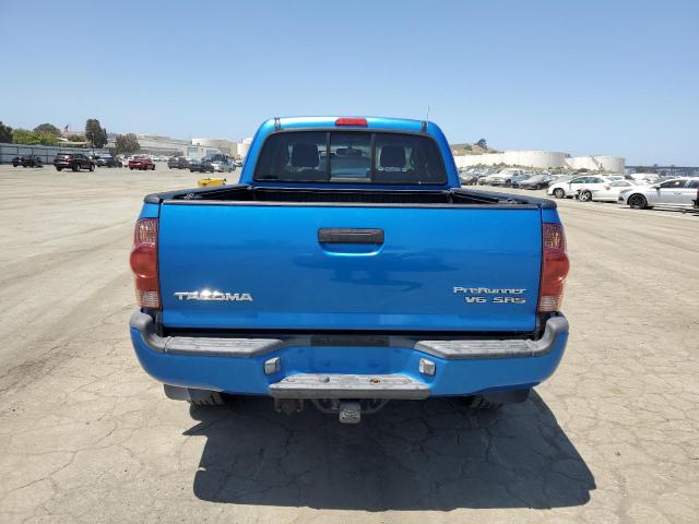 5TETU62N97Z388496 - 2007 TOYOTA TACOMA PRERUNNER ACCESS CAB BLUE photo 6